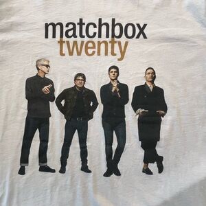 Matchbox Twenty Graphic Tee - White